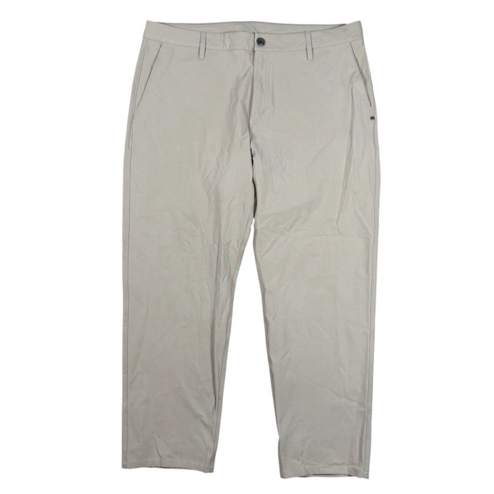 Vuori Meta Pant Mens 38x28 Gray Technical Stretch Performance